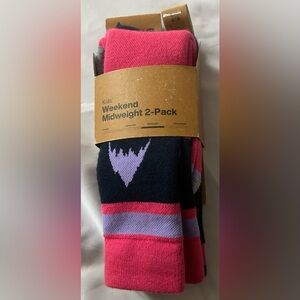 Burton kids Weekend Socks Size S/M NEW Midweight Shoe 13-1